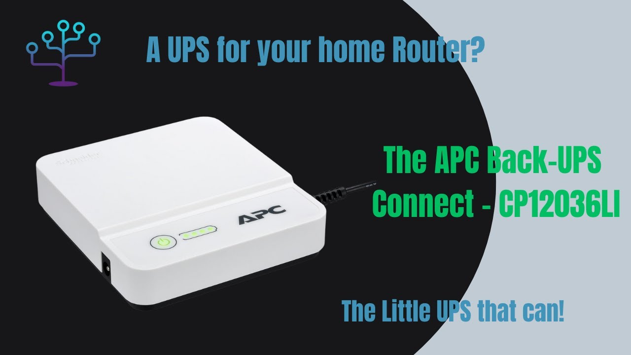 A UPS for your Router? - APC Back-UPS Connect