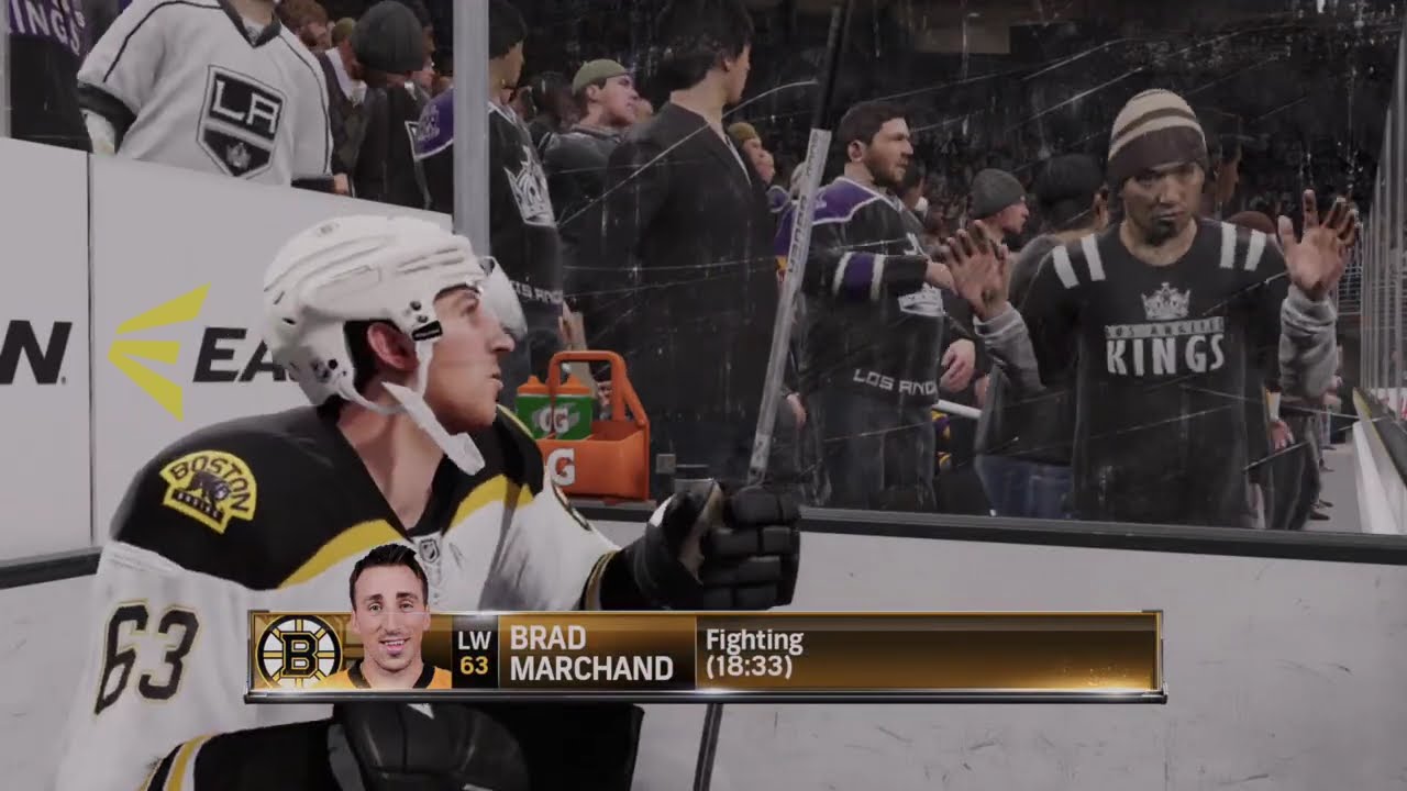 Геймплей NHL 15 на PS4 | &laquo;Бостон Брюинз&raquo; против &laquo;Лос-Анджелес Кингз&raquo; (без комментариев)