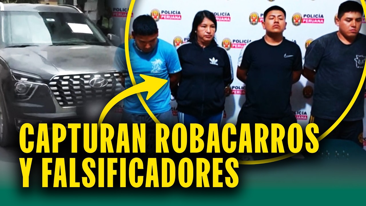 Cae a banda de robacarros y falsificadores de placas tras operativo: Auto fue devuelto a due&ntilde;o