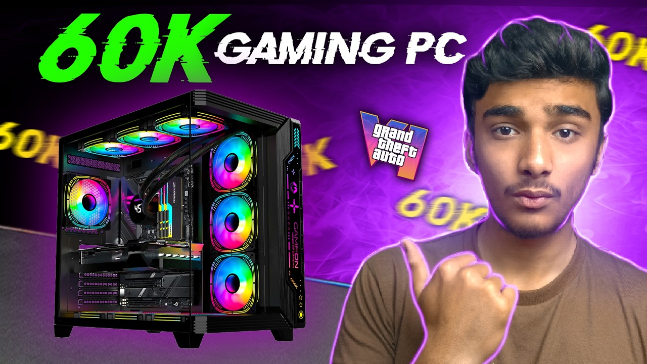 BEST PC BUILD IN 60K IN 2026 || 60,000 BEST PC BUILD IN PAKISTAN