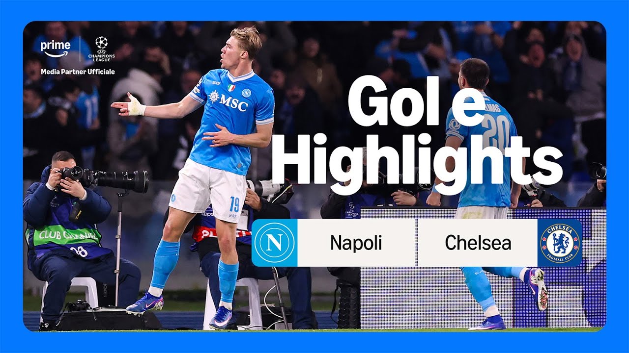 NAPOLI–CHELSEA gol e highlights | UEFA Champions League
