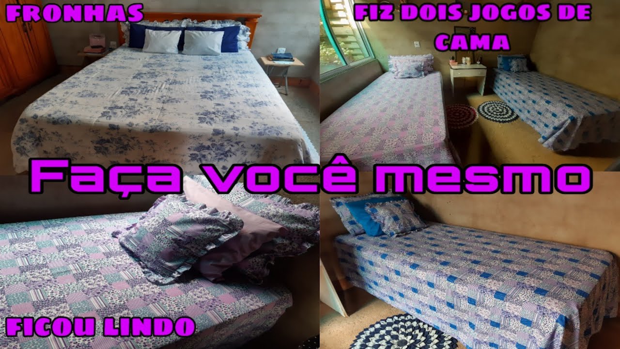 Fiz  jogos de cama pra as crianças/muito barato.