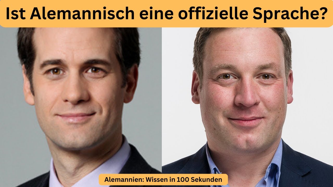 029 Warum ist Alemannisch keine offizielle Sprache? Gleichg&uuml;ltigkeit, Zufall oder Absicht?