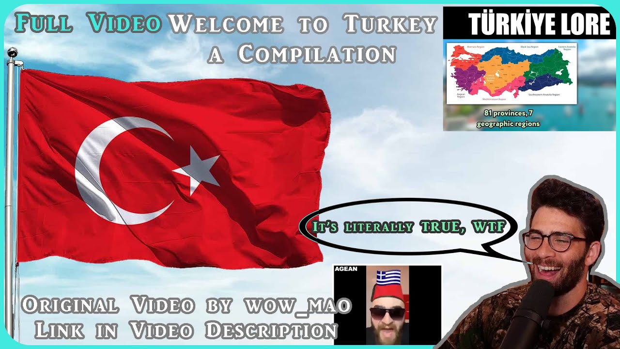 HasanAbi React to Welcome to Turkey (Türkiye), wow_mao video | Full Raw Video | HasanAbi Network