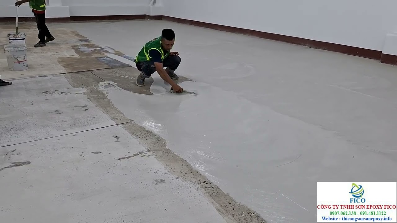 Sikafloor 81 Epocem Vữa Ngăn Ẩm Cho Sàn Bê Tông & Cách Thi Công Epocem 81
