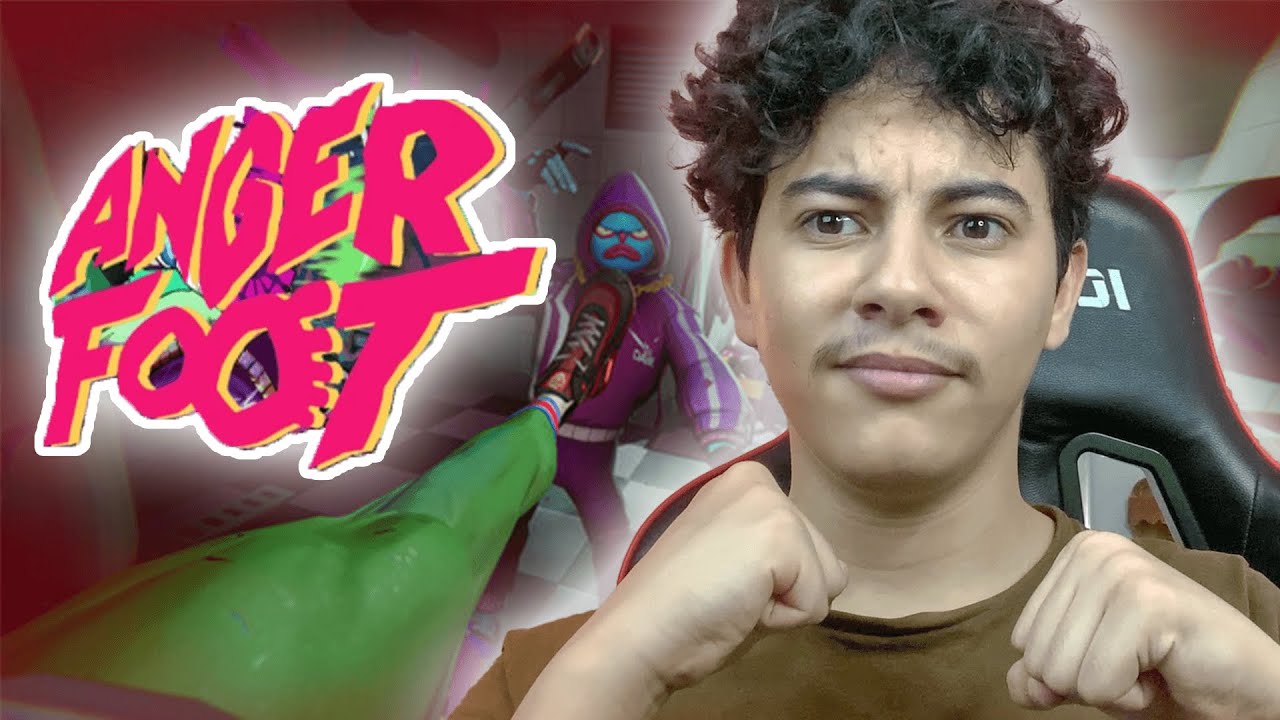 anger foot / الرجل الغاضبة : أكثر لعبة ممتعة 😂🦶
