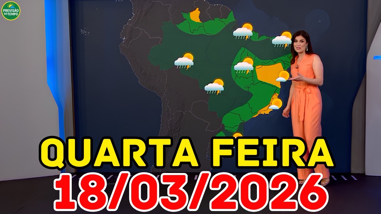 PERIGO EM PORTO ALEGRE: 40mm de chuva pra esta quarta | Previsão do Tempo Jornal Nacional 18/03