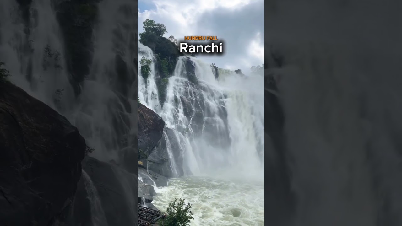 😱Hundru fall Ranchi ⛲🌧️ 