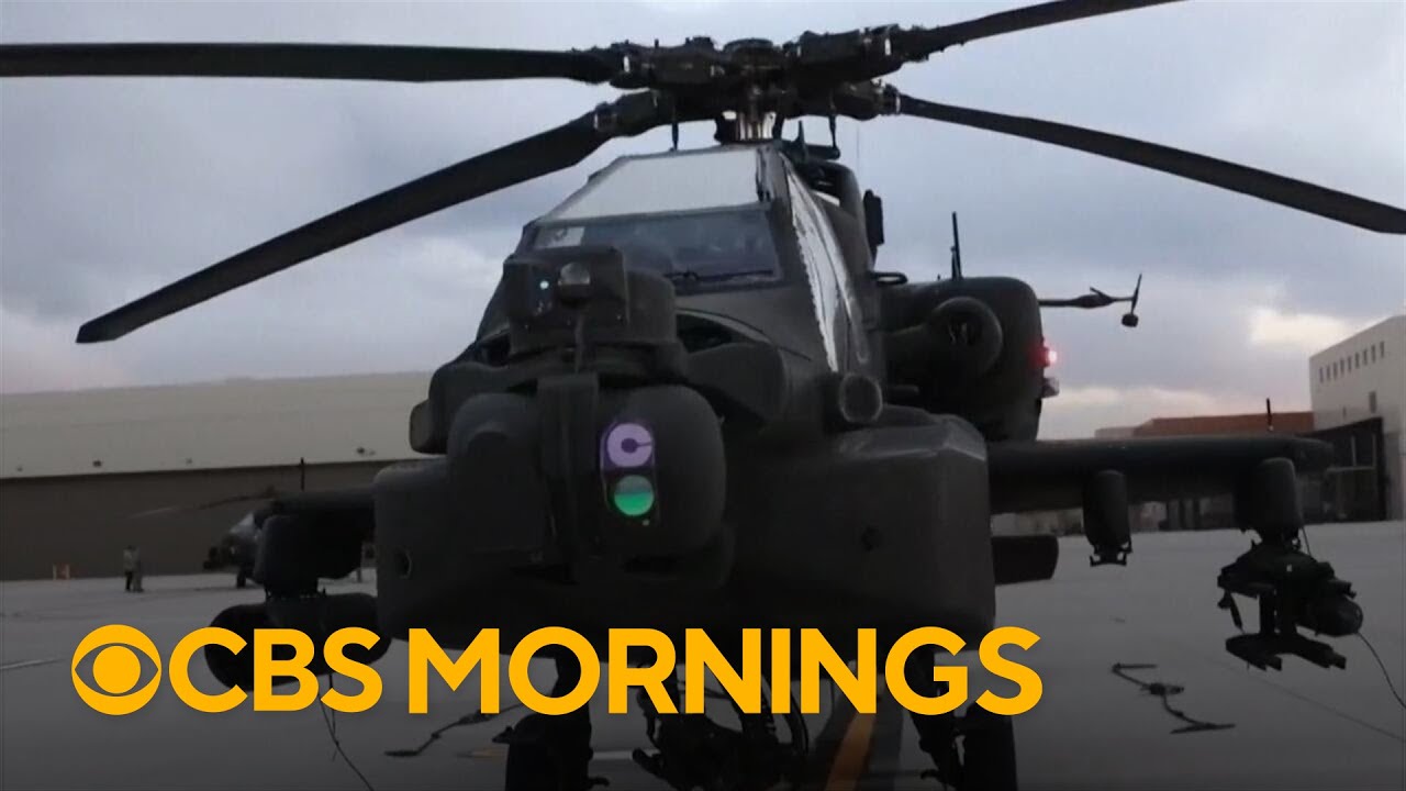 U.S. launches strikes on Iran after downing of Apache helicopter