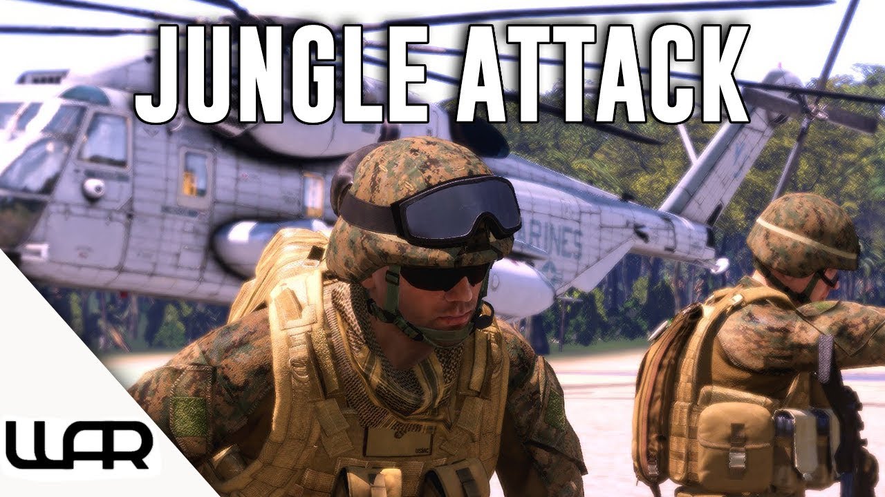 JUNGLE ATTACK  - MILSIM (Arma 3) - 43rd Marine Expeditionary Unit - Episode 3