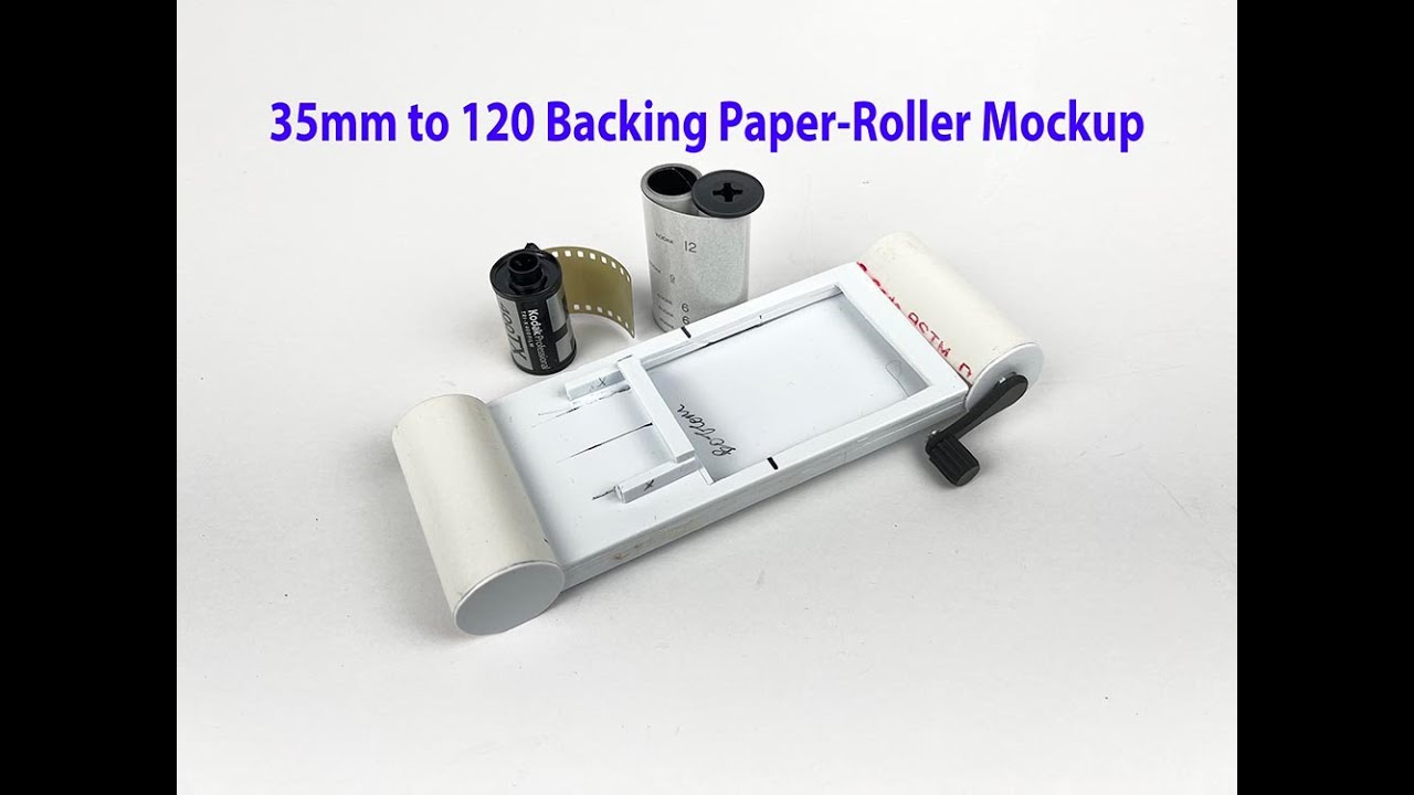 35mm Film 120 Backing Paper Roller