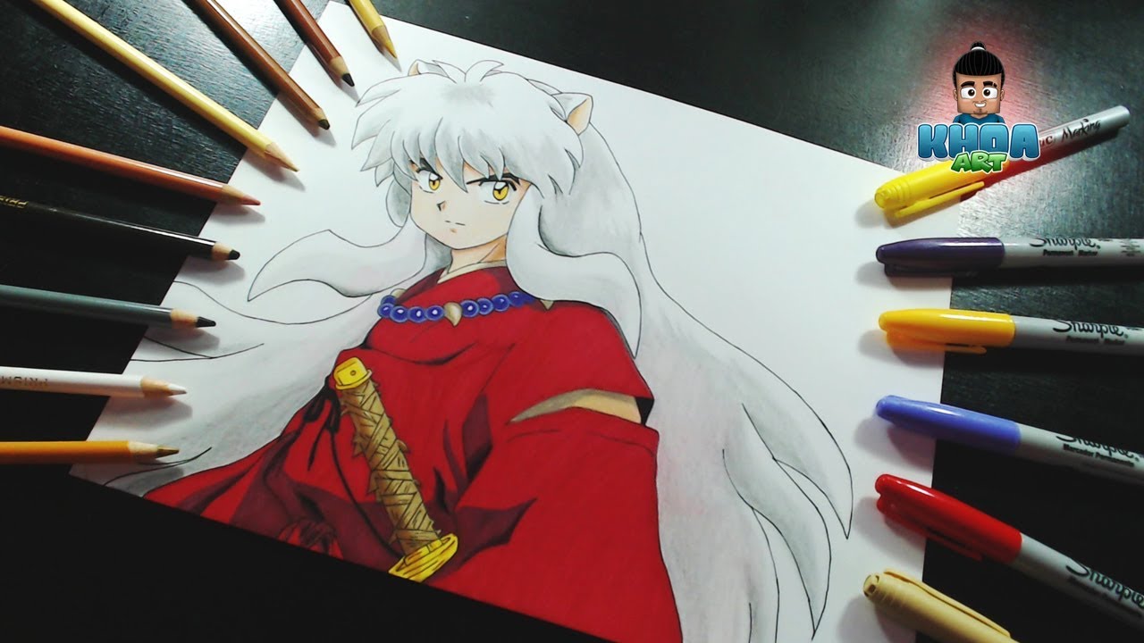 DIBUJO DE INUYASHA / DRAWING INUYASHA