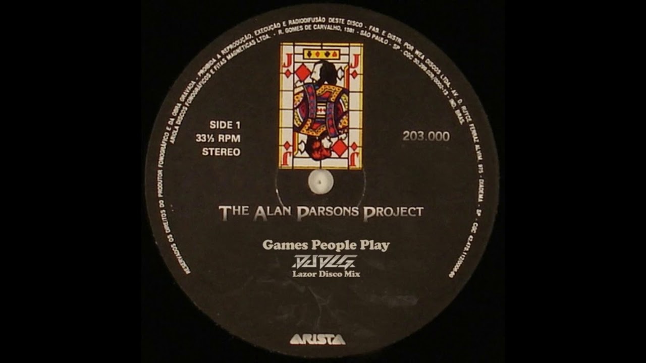 Alan Parsons Project - The Games People Play - DJ DLG Lazor Disco Mix