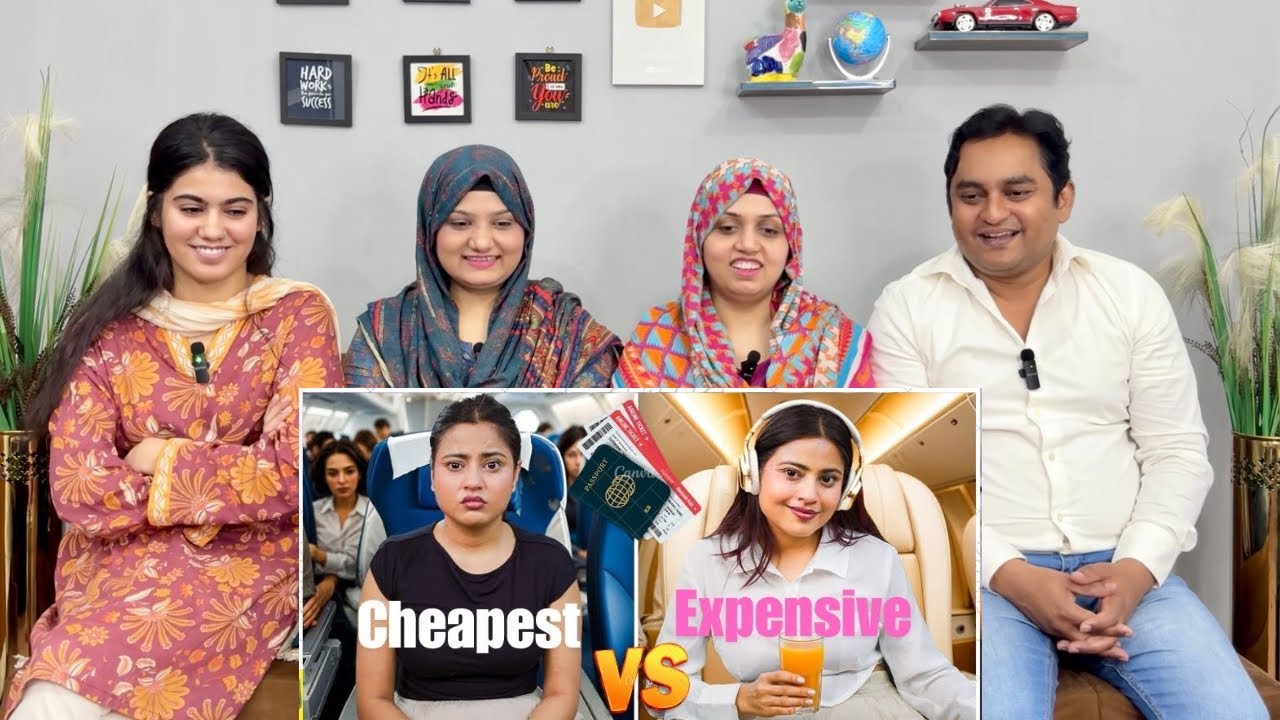 Cheapest Vs Most Expensive Plane Seat! | I Tried Every Seat On Plane | Nishu Tiwari