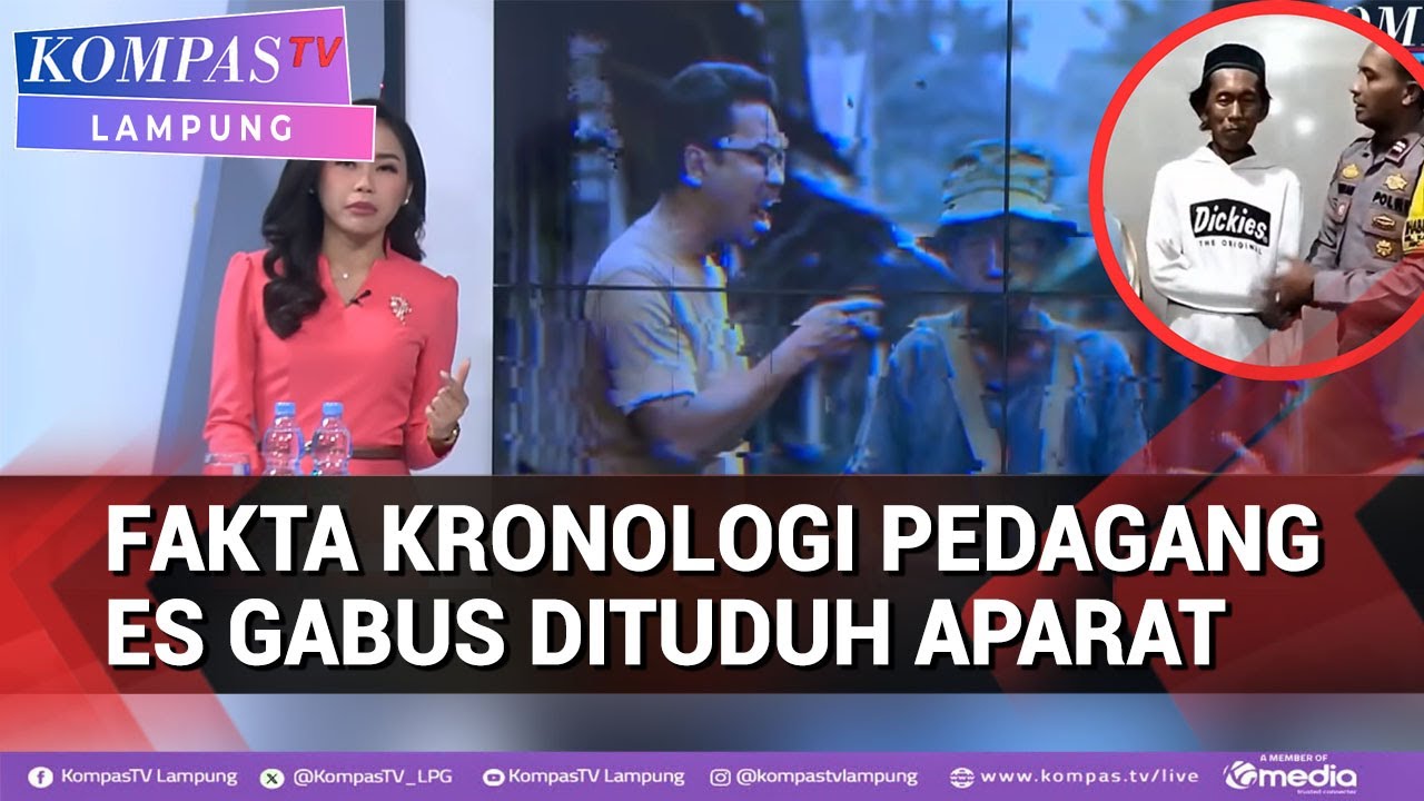 Fakta Kasus Aparat Tuduh Pedagang Es Gabus,Berakhir Damai