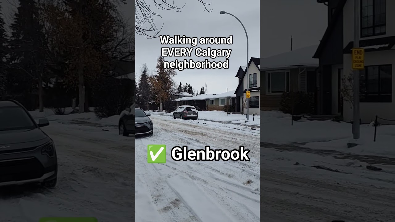 WALKING EVERY CALGARY NEIGHBORHOOD: Glenbrook #yyc #calgary #walkingyyc #cnek #walkingcalgary