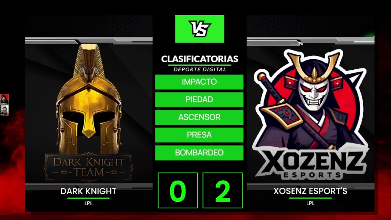 LPL CLASIFICATORIAS JUEVES 19