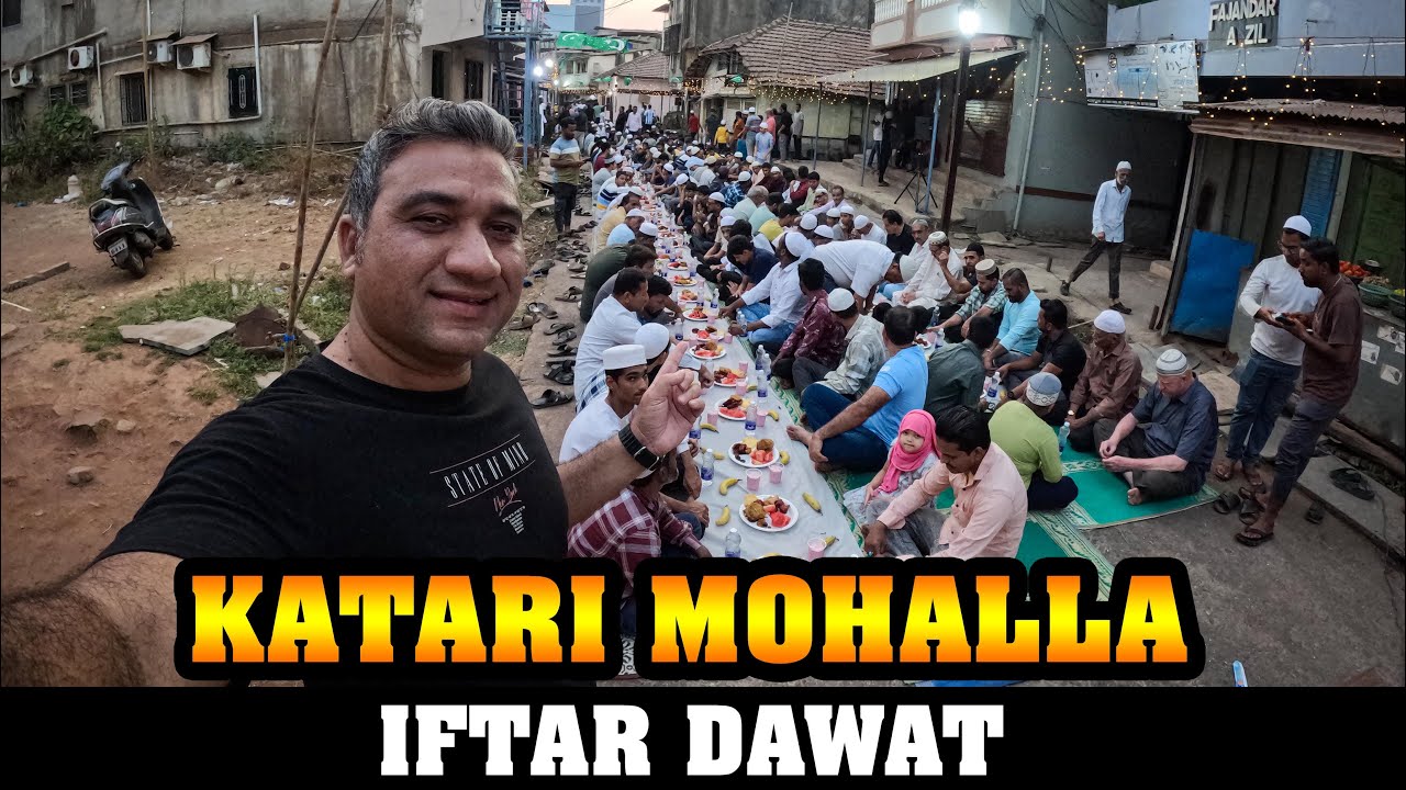 Katari Mohalla Mahad Iftar Dawat / kokani baat / junaid deshmukh vlog