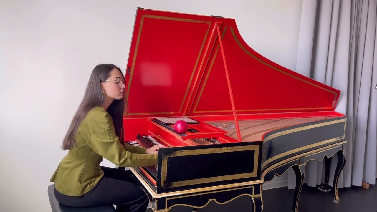 Aram Khachaturian – In the Folk Style (Milena Baroian, harpsichord) 