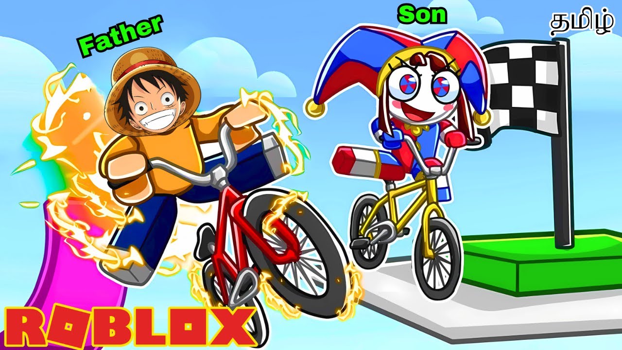 Roblox Bike Race Simulator Tamil Gameplay | Earth Gamer