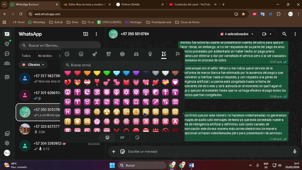 AGREGAR TEXTOS EN ETIQUETAS E INSERTAR VIDEOS REEL Y HORIZONTAL