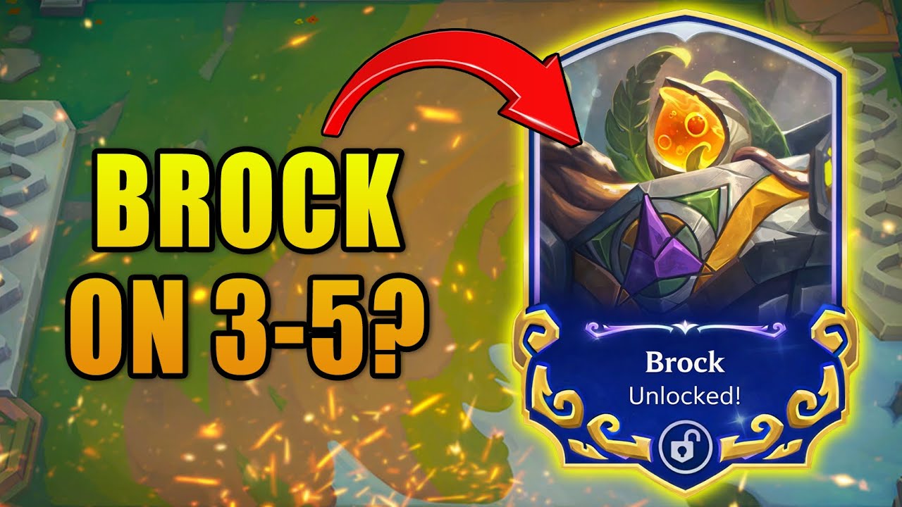 I UNLOCKED BROCK ON 3-5. THEN I ADDED RYZE TO THE COMP | TFT Set 16