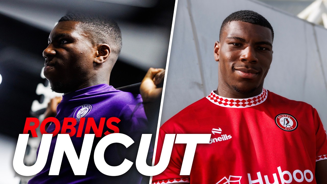 Behind-the-scenes on Sinclair Armstrong's first day at Bristol City! | Robins Uncut 100