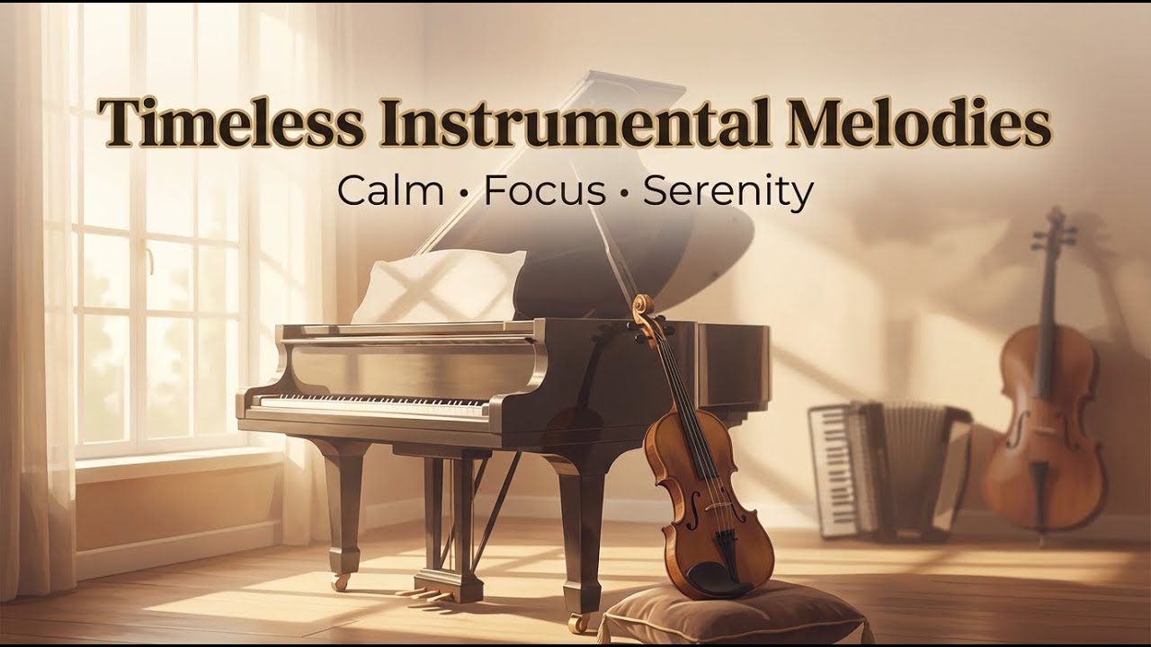 Timeless Instrumental Melodies | Calm Classical, Accordion & Piano for Focus and Serenity