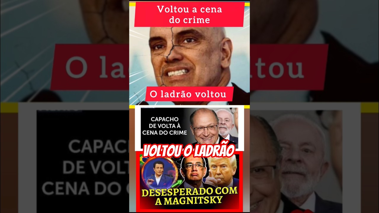 Voltou o Lula ladr&atilde;o