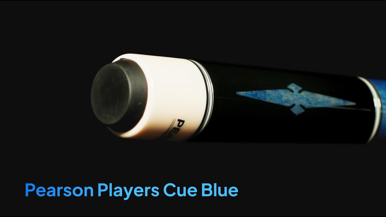 PEARSON PLAYERS CUE BLUE | Ultimate Path for Pool Excellence