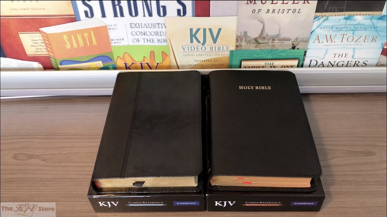 KJV Cameo Reference Bible (Cambridge)