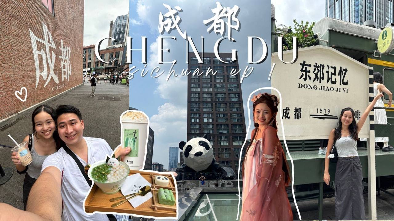 chengdu vlog 成都 💌 back in china, city of pandas, dong jiao memory 东郊记忆, chinese royal banquet