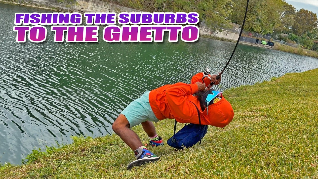 Fishing From Suburbs to the Ghetto | Monster Mike & @BryanTheCEO