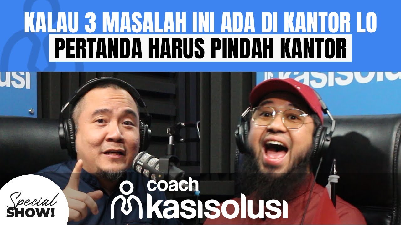 WASPADA! 3 TANDA-TANDA KALAU KAMU HARUS SEGERA PINDAH KANTOR - Coach Rene