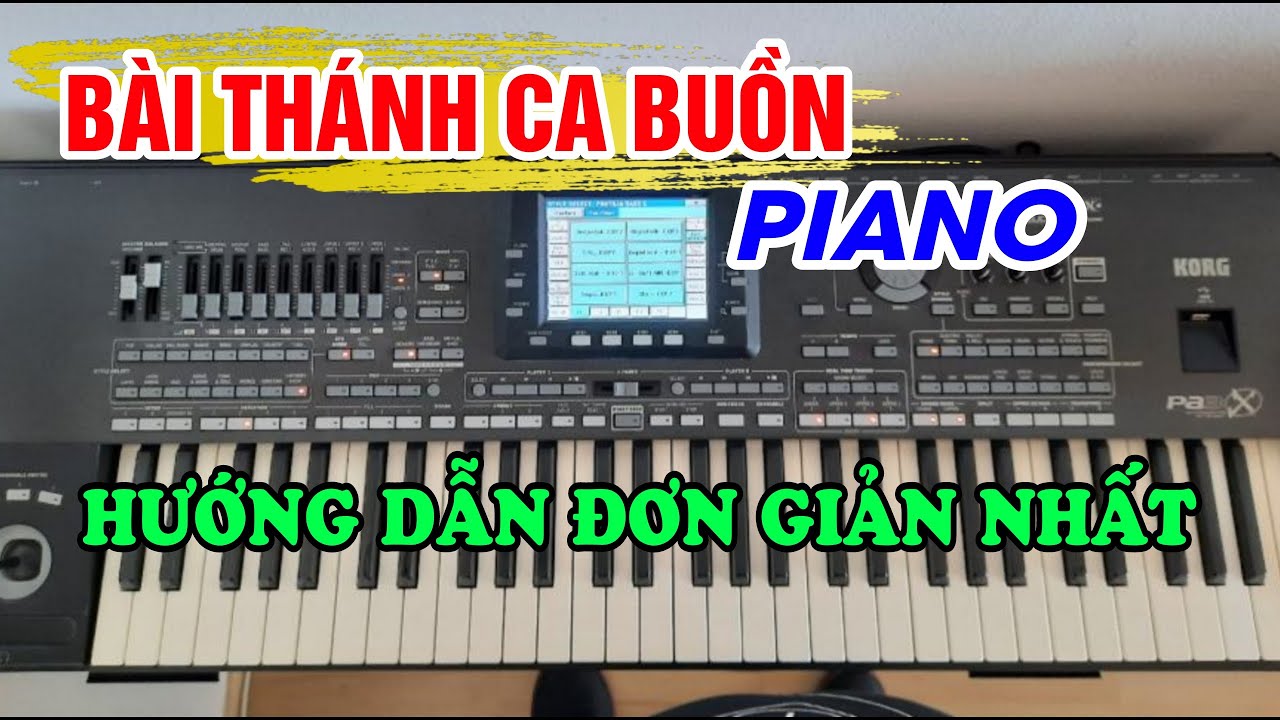 Bài Thánh Ca Buồn | Hướng Dẫn Đệm Và Solo Nốt | Mẹo Đệm Hát