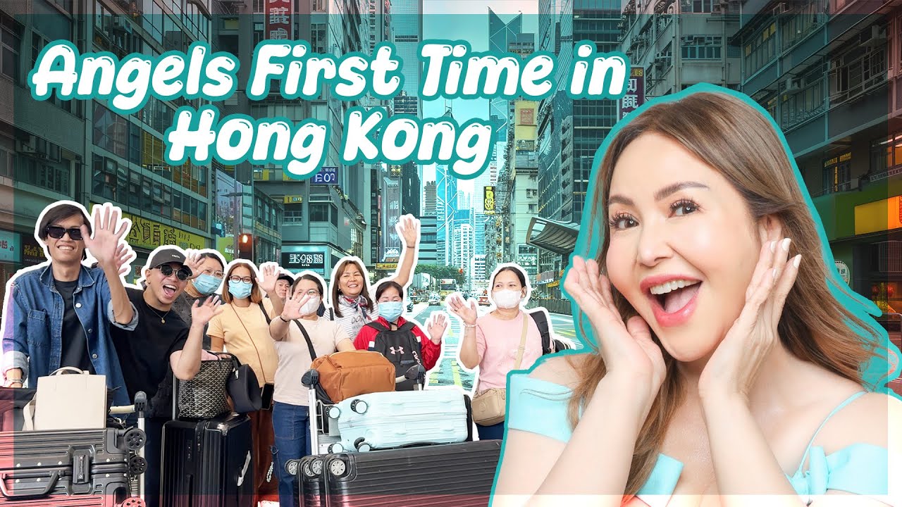 I Took My Angels & Team to HONG KONG for the First Time! 🇭🇰 (Day 1 Adventures) | Small Laude