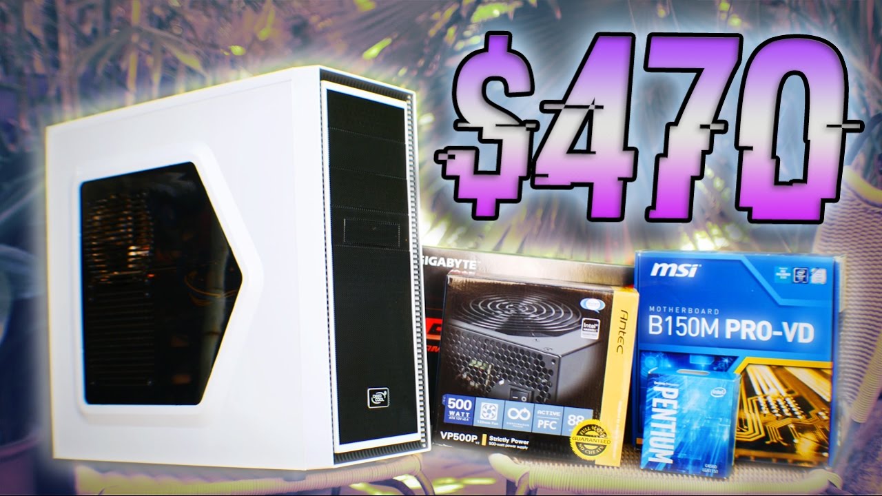 G4560 $470 Gaming PC - The 2017 'Cookie Cutter'