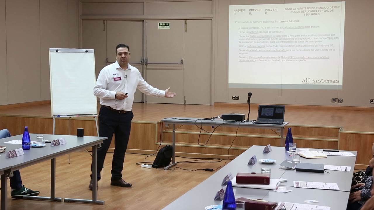 Presentación de Ramón López, de A10 Sistemas