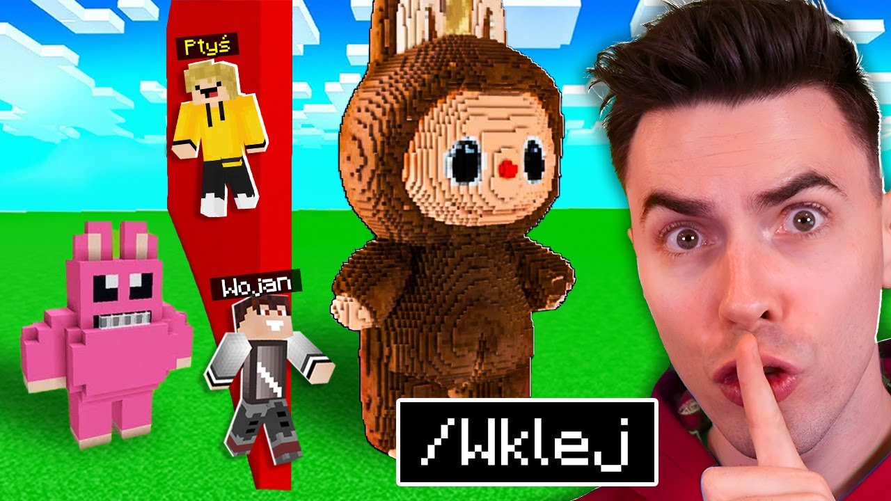Oszukuje w KONKURSIE BUDOWANIA LABUBU w Minecraft!