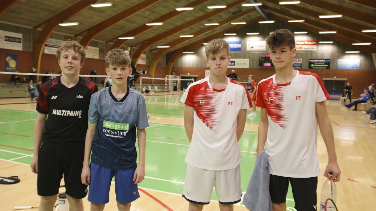 Denmark Junior Badminton BD U15 E Semifinal Puhakka-Boesen vs Peto-Zeno