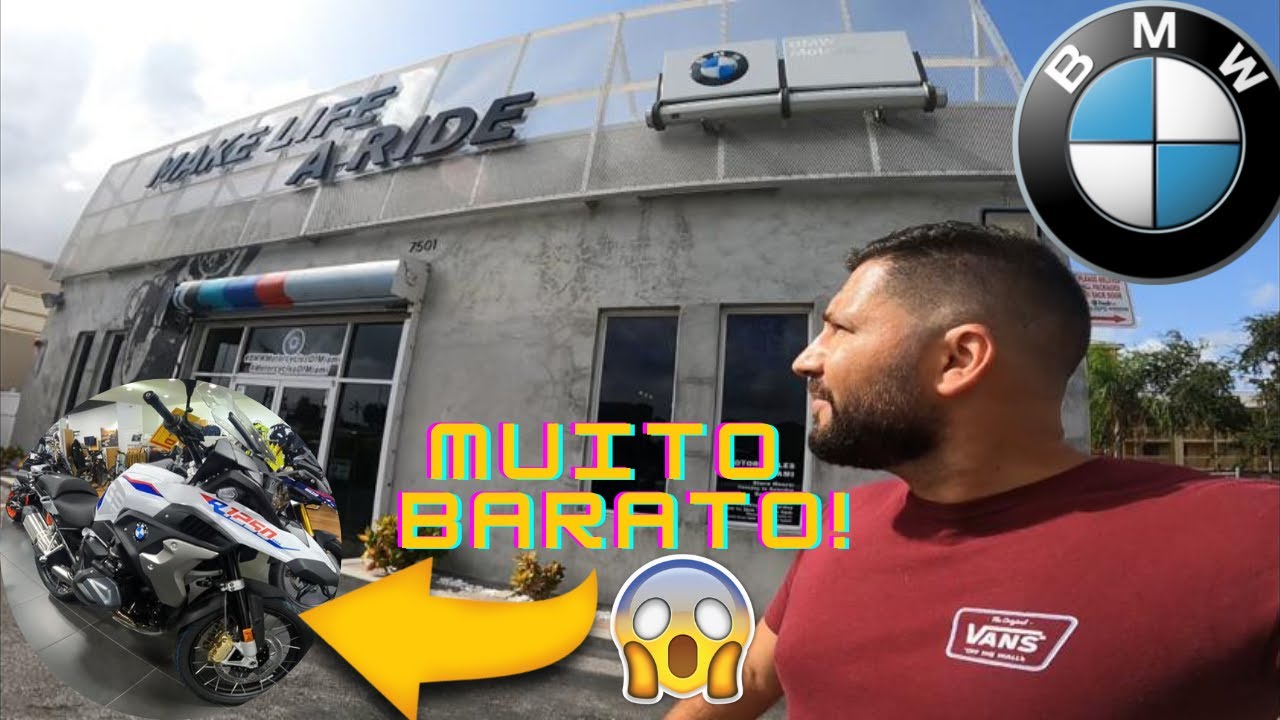 2022 Preço da R1250 GS aqui nos EUA. Fui na loja da BMW de Miami.