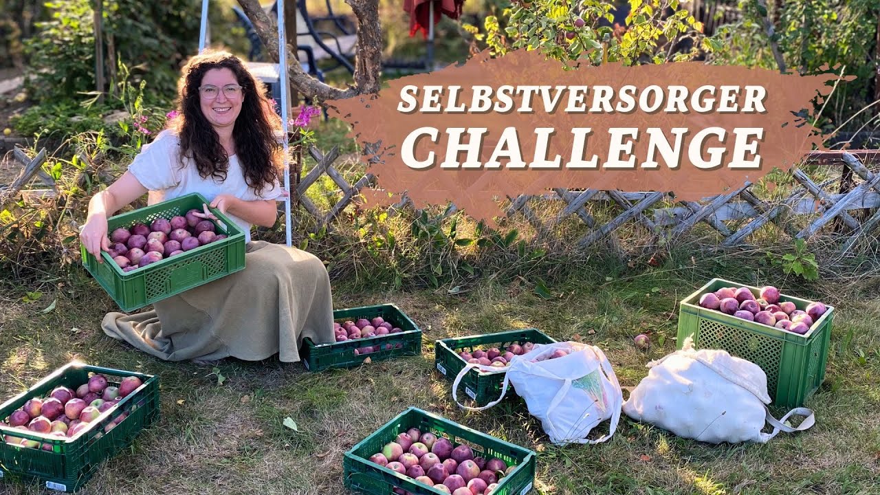 Ich starte meine Selbstversorger Challenge 😳👩🏼‍🌾