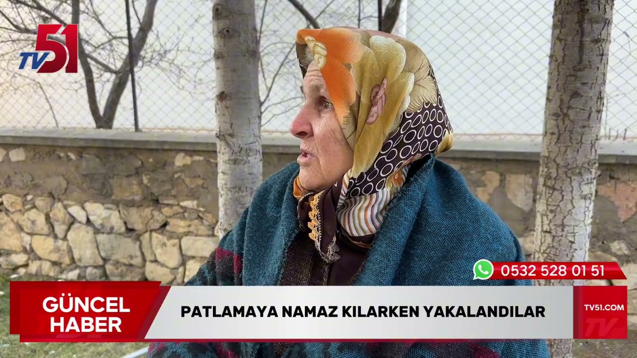 Patlamaya namaz kılarken yakalandılar