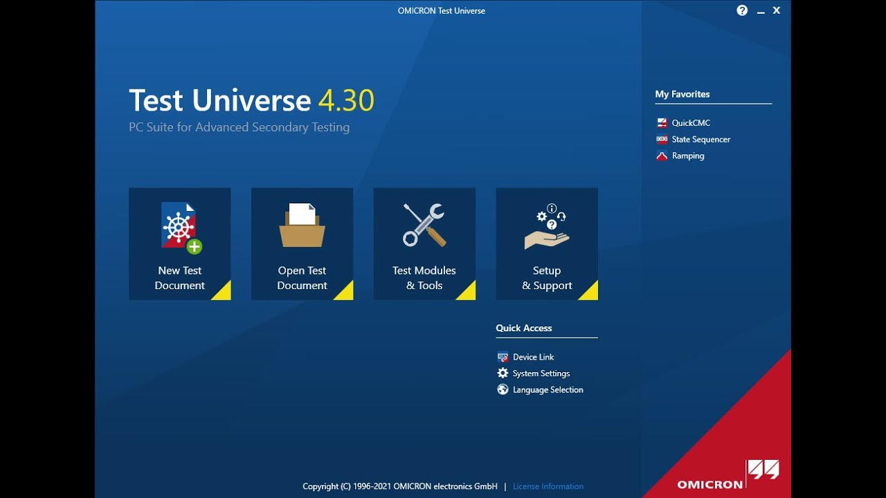 How to install Test Universe 4.30 ?