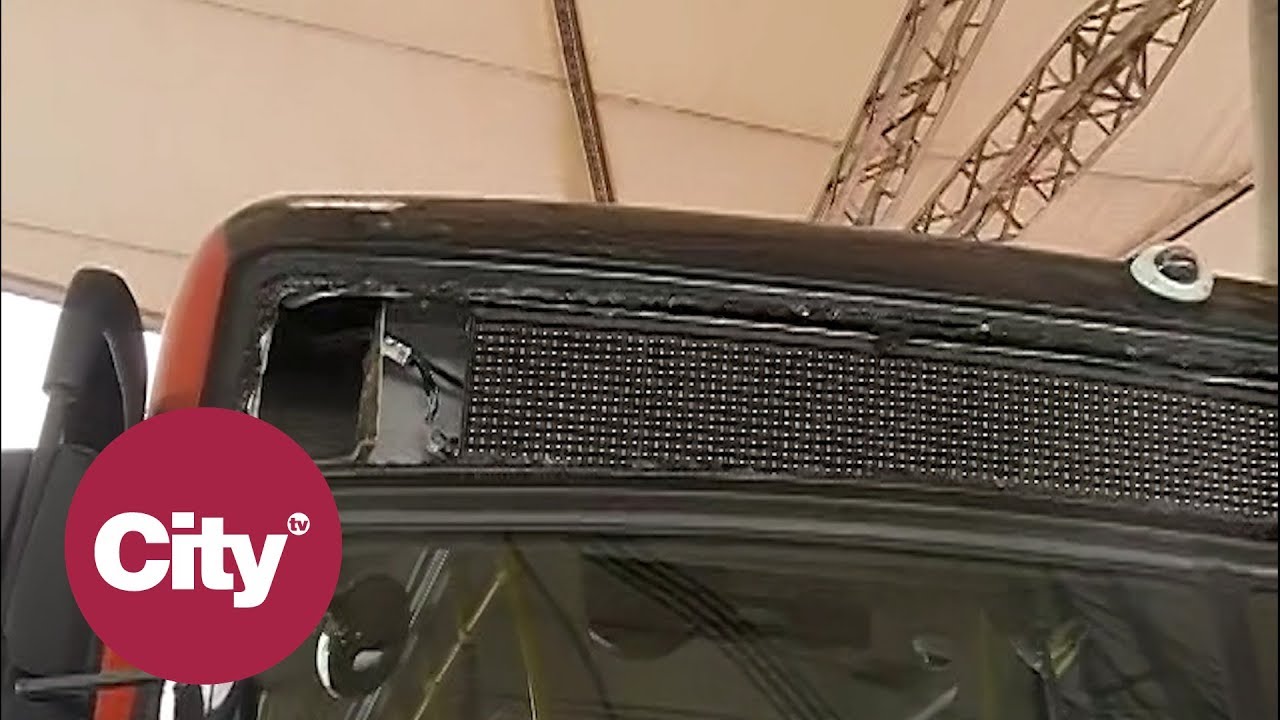 Ya vandalizaron buses de la nueva flota de TransMilenio