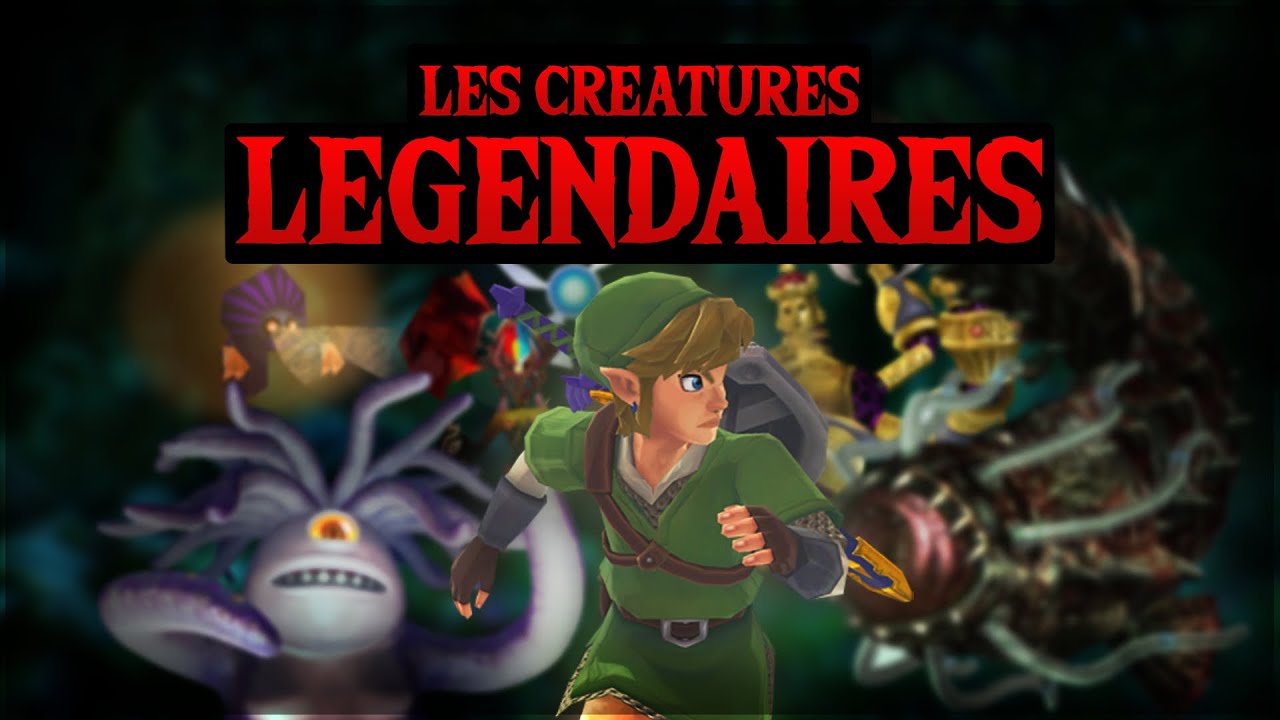Les créatures légendaires dans ZELDA