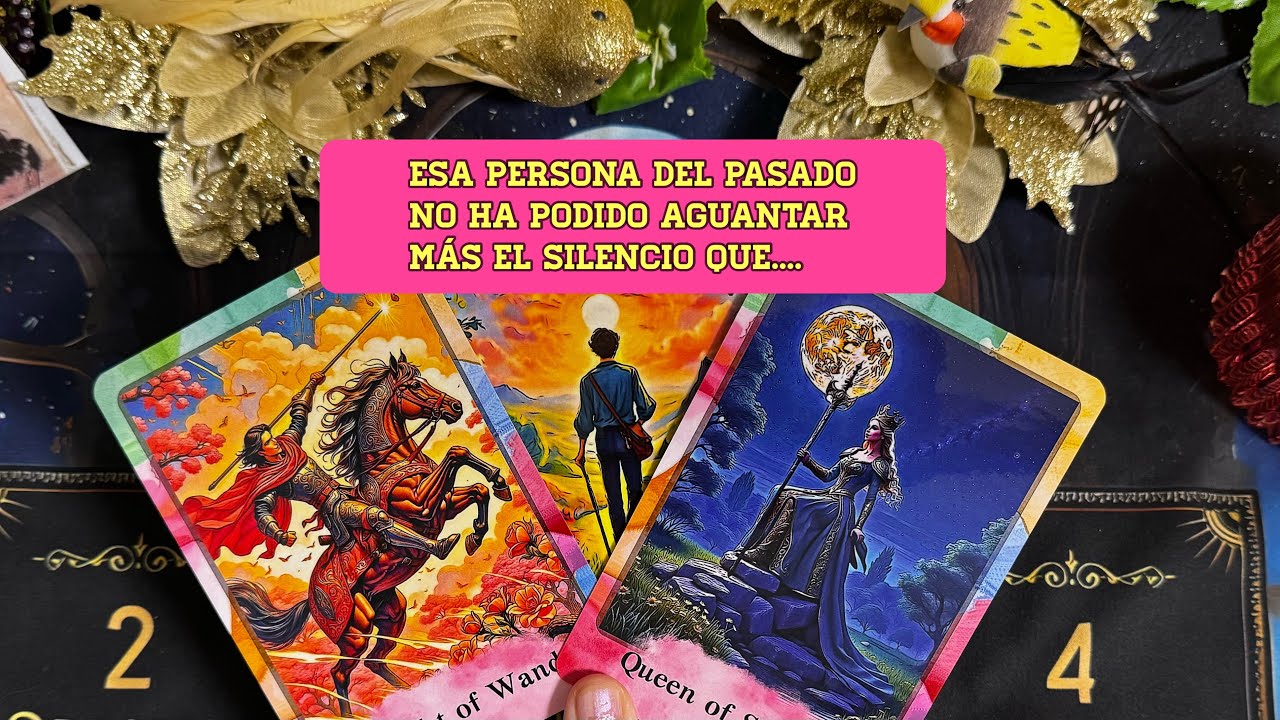 ESA PERSONA DEL PASADO 📜NO HA PODIDO AGUANTAR 😓 MÁS Y QUIERE DARTE UNS EXPLICACIÓN DEL PQ…😁😯