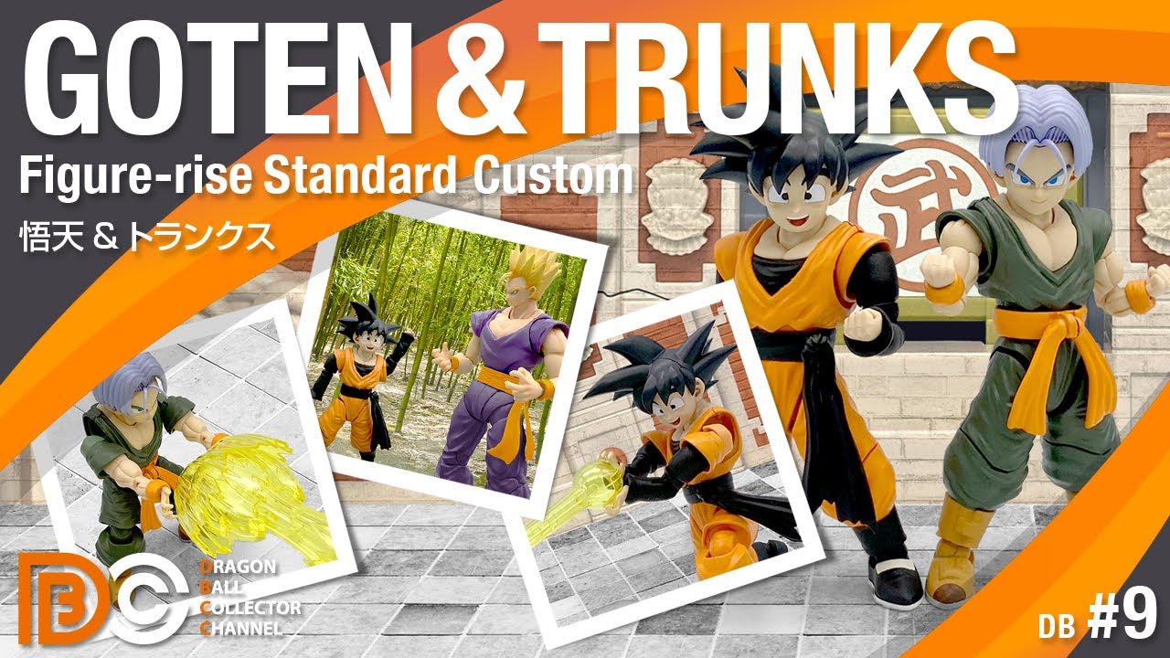 Dragon Ball Z “GOTEN&TRUNKS” S.H.Figuarts size custom figures.ドラゴンボールZ 悟天&トランクス フィギュアーツサイズ カスタムフィギュア