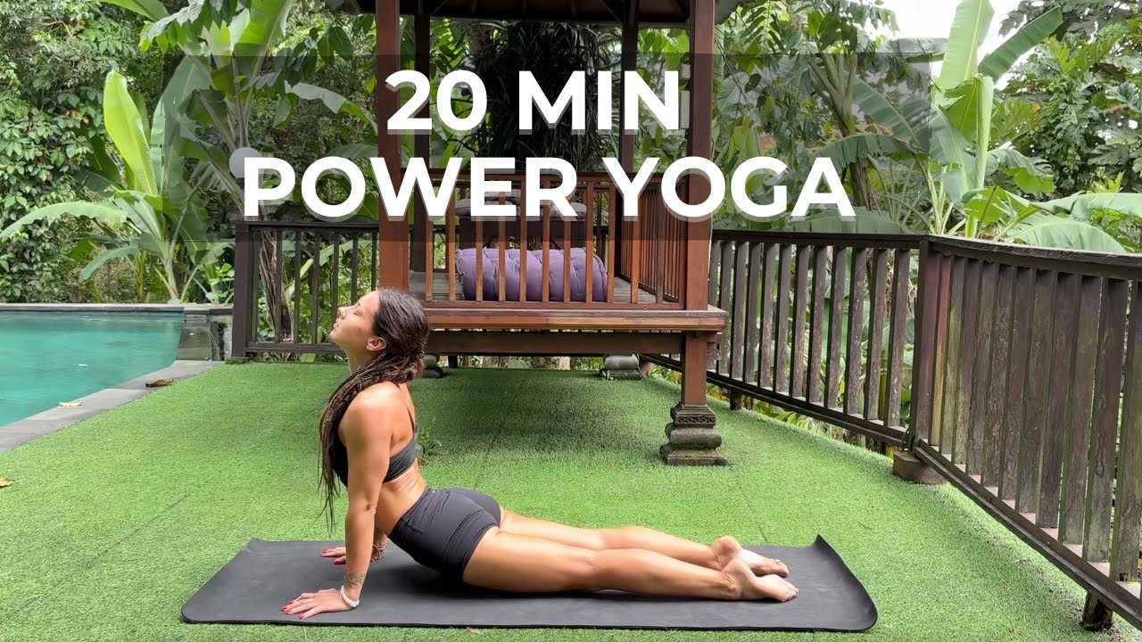 20 Min Power Yoga Flow | Full Body Strength & Energy