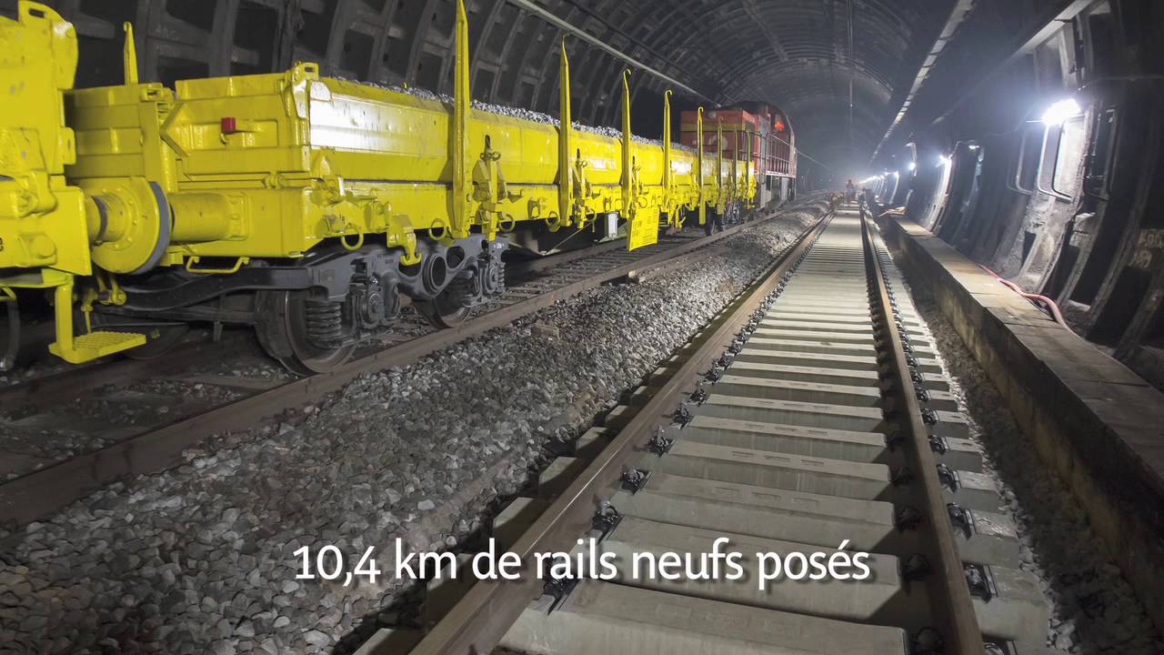 Les travaux d’été 2016 du RER A comme si vous y étiez !